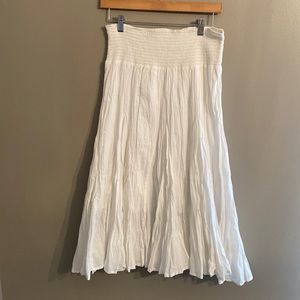 White Maxi Skirt